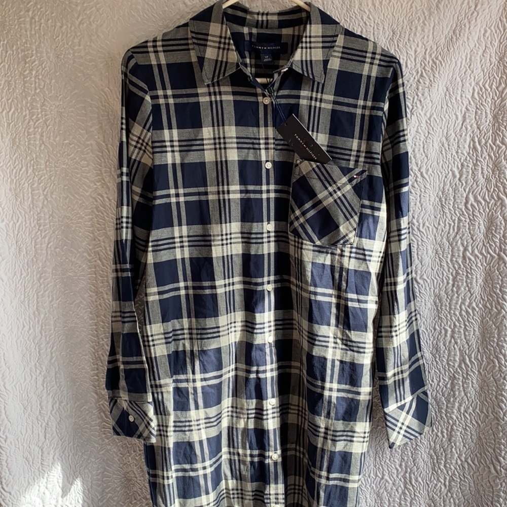 Tommy Hilfiger Shirtdress With Logo - Picture 2 of 7